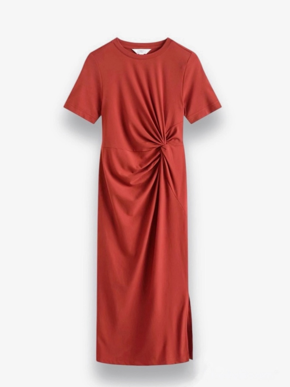 Market & Spruce Chessa Twist Front Maxi Dress size LP